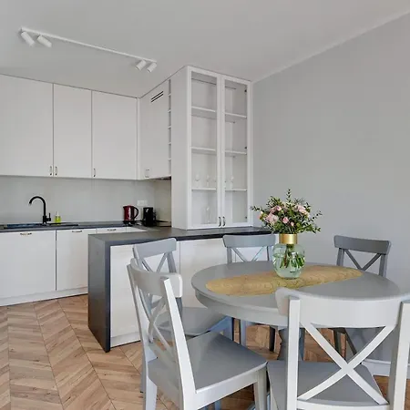 Blue Mandarin Seaside With Ac Apartman Gdańsk